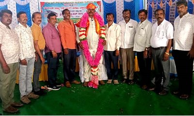 ಮಾಜಿ ಅಧ್ಯಕ್ಷ ಎಚ್. ಕೊಂಡಪ್ಪರಿಗೆ ಆತ್ಮೀಯ ಬೀಳ್ಕೊಡುಗೆ