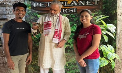 ಗಿಳಿಮರಿ ರಕ್ಷಿಸಿ ಮಾನವೀಯತೆ ಮೆರೆದ ಸಂಸದ