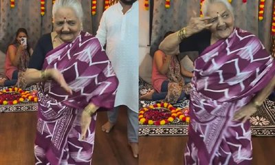 ಇಳಿವಯಸ್ಸಲ್ಲೂ ಅಜ್ಜಿಯ ಸೊಂಟ ಬಳುಕಿಸಿದ ಅಜ್ಜಿ-ವಿಡಿಯೊ ವೈರಲ್
