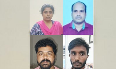 ವ್ಯಕ್ತಿಯ ಅಪಹರಿಸಿ, ಖಾಸಗಿ ಅಂಗಕ್ಕೆ ಒದ್ದು ಹತ್ಯೆ; ಮಹಿಳೆ ಸೇರಿ ಮೂವರ ಬಂಧನ