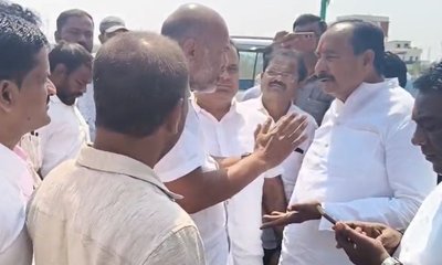 ಕಲಬುರಗಿಯಲ್ಲಿ ಸಿಸಿ ರಸ್ತೆ ಶಂಕುಸ್ಥಾಪನೆ ವೇಳೆ ಹೈಡ್ರಾಮಾ