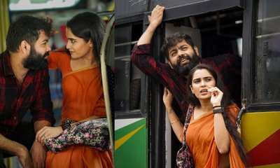 ಕೆ.ಆರ್.ಮಾರುಕಟ್ಟೆಯಲ್ಲಿ ಸಚಿನ್-ಸಂಗೀತಾ ಭಟ್ ಫೋಟೊ ಶೂಟ್