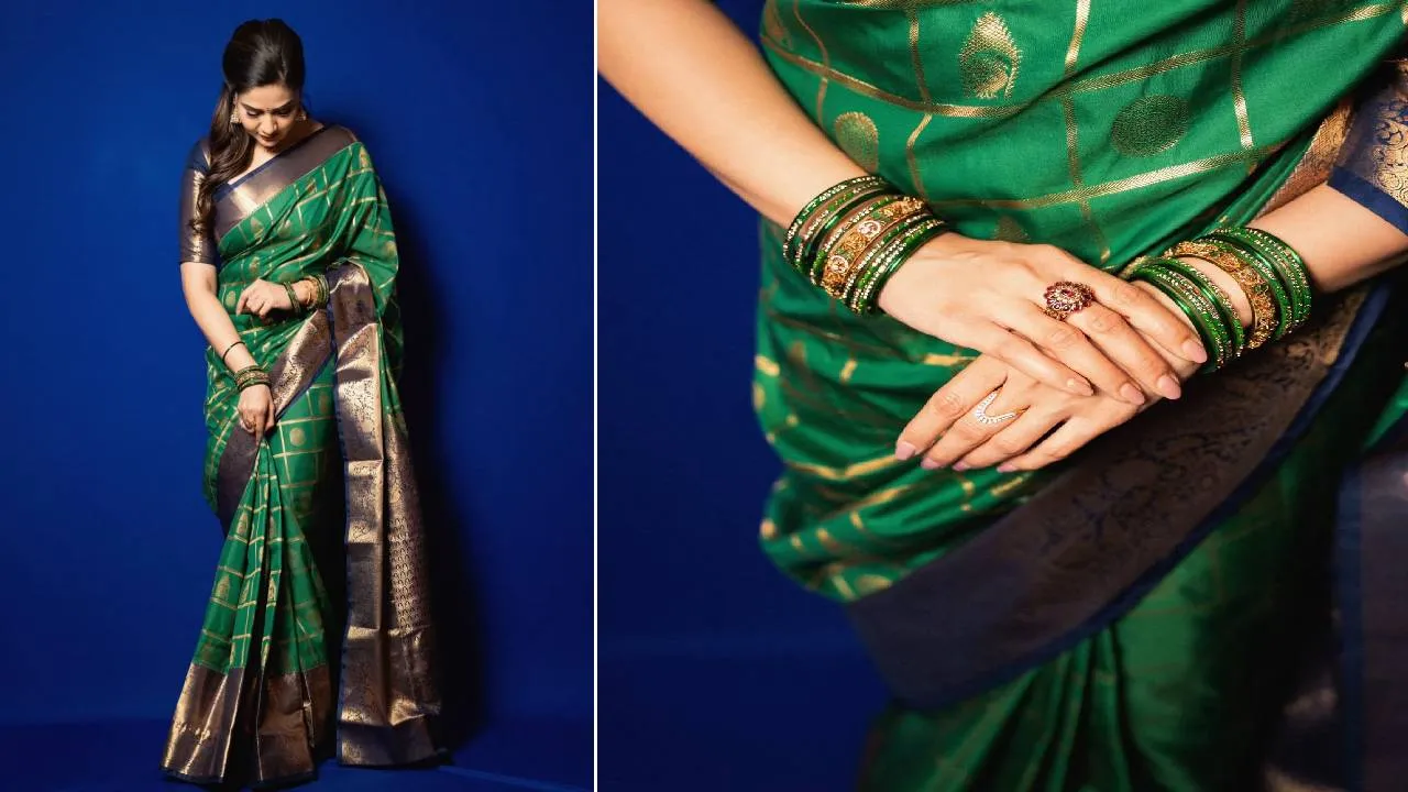 Saree Fashion Tips 2026: ನಾರಿಯರ ಟ್ರೆಡಿಷನಲ್‌ ಲುಕ್‌ಗೆ ಸಾಥ್‌ ನೀಡುವ ಕಾಂಚೀಪುರಂ ಚೆಕ್ಸ್ ಸಿಲ್ಕ್‌ ಸೀರೆಗಳು - Image 2