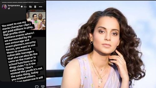 Kangana Ranaut fires back at trolls using examples of her film roles against her
