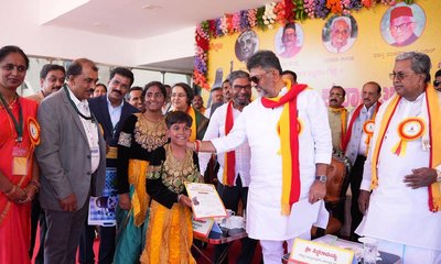 ಕನ್ನಡ, ಕರ್ನಾಟಕವನ್ನು ಜಾಗತಿಕ ಮಟ್ಟಕ್ಕೆ ಕೊಂಡೊಯ್ಯಬೇಕು: ಡಿಕೆಶಿ