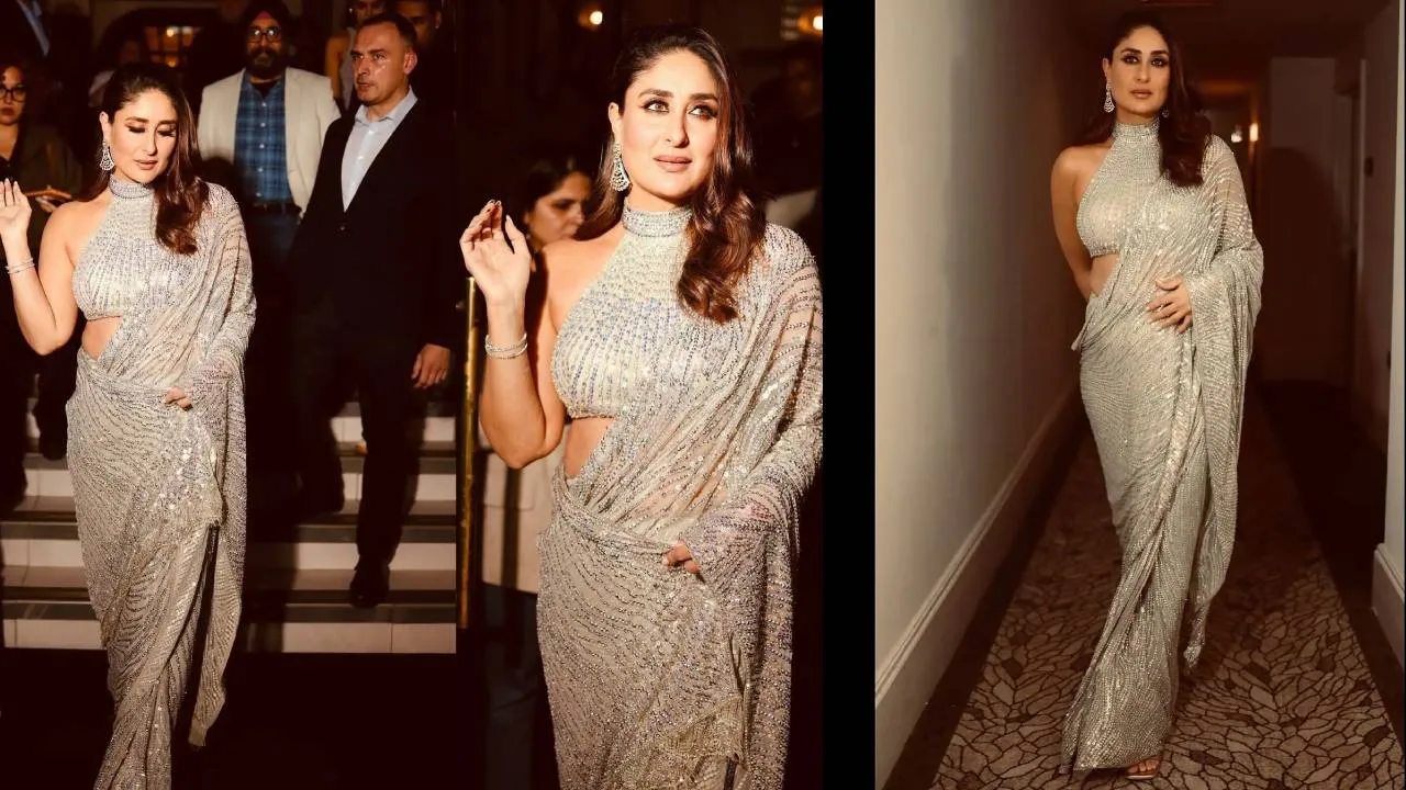 Kareena Kapoor: ಬಾಲಿವುಡ್ ನಟಿ ಕರೀನಾ ಕಪೂರ್ ಸೀರೆಯಲ್ಲಿ ಫುಲ್ ಮಿಂಚಿಂಗ್; ಇಲ್ಲಿದೆ ಫೋಟೊ - Image 2