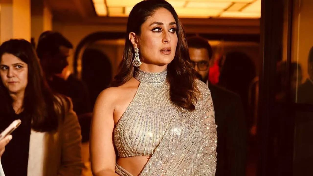 Kareena Kapoor: ಬಾಲಿವುಡ್ ನಟಿ ಕರೀನಾ ಕಪೂರ್ ಸೀರೆಯಲ್ಲಿ ಫುಲ್ ಮಿಂಚಿಂಗ್; ಇಲ್ಲಿದೆ ಫೋಟೊ - Image 3