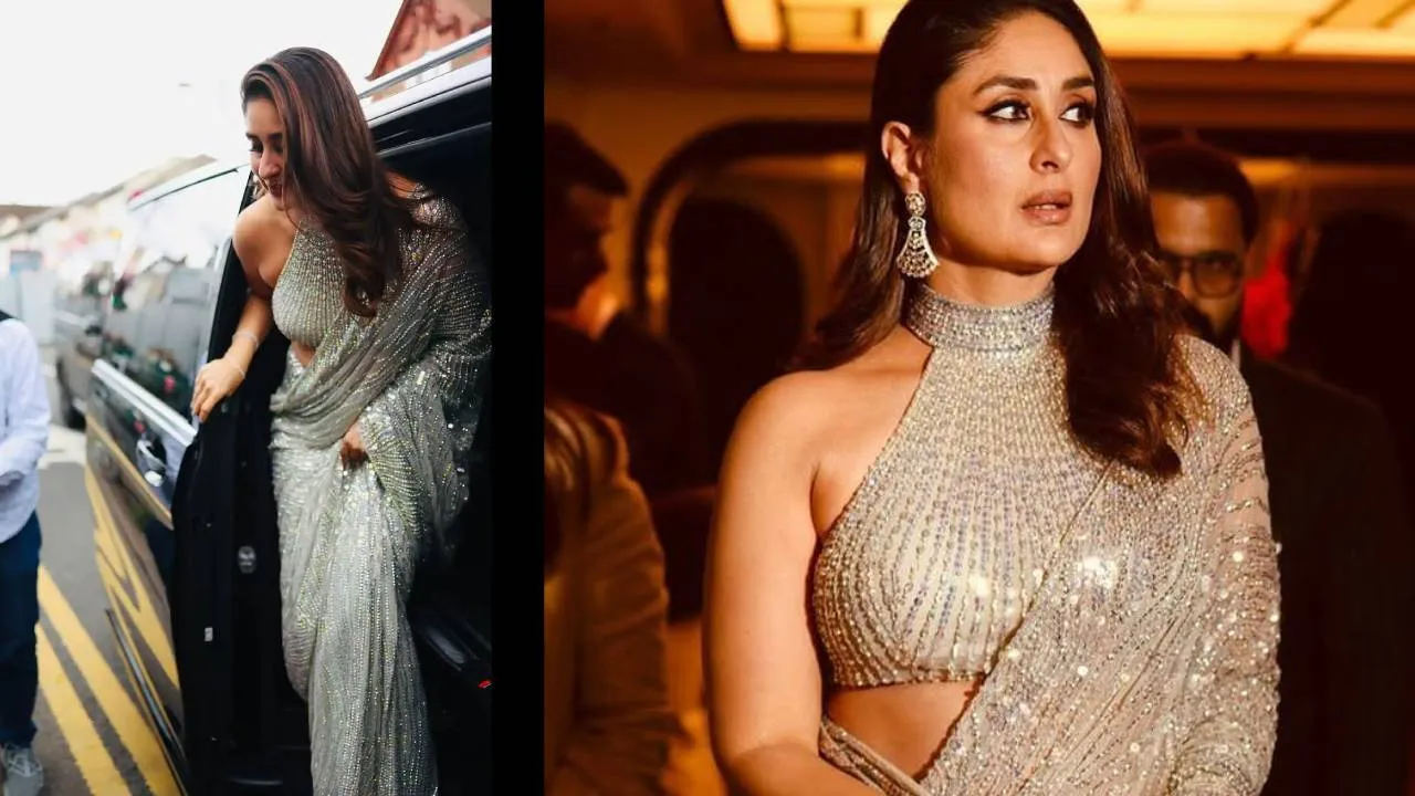 Kareena Kapoor: ಬಾಲಿವುಡ್ ನಟಿ ಕರೀನಾ ಕಪೂರ್ ಸೀರೆಯಲ್ಲಿ ಫುಲ್ ಮಿಂಚಿಂಗ್; ಇಲ್ಲಿದೆ ಫೋಟೊ - Image 4