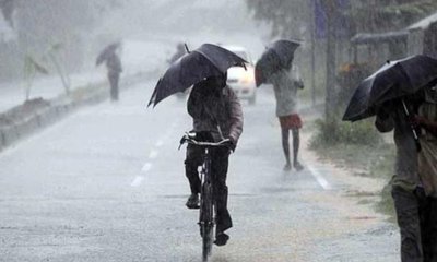 ಇಂದಿನ ಹವಾಮಾನ; ಕರಾವಳಿ, ದಕ್ಷಿಣ ಒಳನಾಡಿನ ಜಿಲ್ಲೆಗಳಲ್ಲಿ ಮಳೆ ನಿರೀಕ್ಷೆ