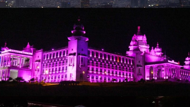 Karnataka landmarks to glow pink (1)