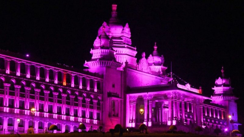 Karnataka landmarks to glow pink (2)