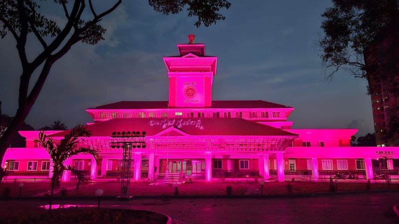 Karnataka landmarks to glow pink (3)