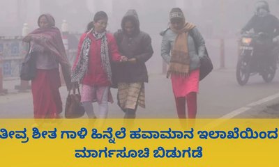 ರಾಜ್ಯದಲ್ಲಿ ಮುಂದಿನ 3 ದಿನ ಶೀತ ಗಾಳಿ ಎಚ್ಚರಿಕೆ; ಮಾರ್ಗಸೂಚಿ ಬಿಡುಗಡೆ