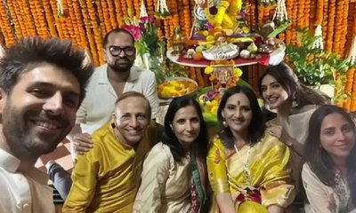 ಕಾರ್ತಿಕ್ ಆರ್ಯನ್‌ ಮನೆಯಲ್ಲಿ ನಟಿ ಶ್ರೀಲೀಲಾ! ಫೋಟೋ ವೈರಲ್‌