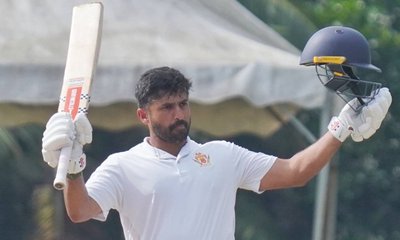 Ranji Trophy: ಕೇರಳ ವಿರುದ್ಧ ಅಮೋಘ ಶತಕ ಸಿಡಿಸಿದ ಕರುಣ್ ನಾಯರ್‌