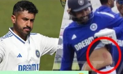 ಅಭ್ಯಾಸದ ವೇಳೆ ಗಾಯ; ಮೊದಲ ಟೆಸ್ಟ್‌ಗೆ ಕರುಣ್‌ ನಾಯರ್‌ ಅನುಮಾನ!