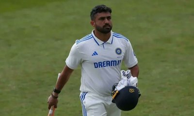 ಕರ್ನಾಟಕ ತಂಡಕ್ಕೆ ಕರುಣ್‌, ಪಡಿಕ್ಕಲ್‌ ಅರ್ಧಶತಕಗಳ ಬಲ!