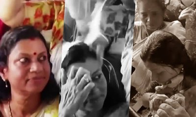 ಬಸ್‌ನೊಳಗೆ ಸಚಿವೆ ಬಿಂದು ಕೃಷ್ಣ ತಲೆ ಮೇಲೆ ಬಿದ್ದ ಬಿಸಿ ಬಿಸಿ ಪಾಯಸ!