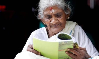ಸಾಧನೆಗೆ ವಯಸ್ಸಿನ ಹಂಗಿಲ್ಲ: 96 ನೇ ವಯಸ್ಸಿನಲ್ಲಿ 98 ಅಂಕ ಪಡೆದ ಅಜ್ಜಿ