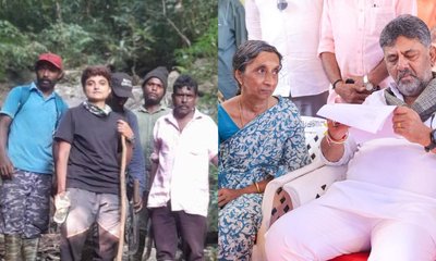 ಶರಣ್ಯ ಪತ್ತೆ: ಮಲೆಕುಡಿಯ ಬುಡಕಟ್ಟು ಜನರಿಗೆ ಡಿಕೆಶಿ ಅಭಿನಂದನೆ