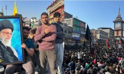 ಖಮೇನಿ ಸಾವಿನ ವಿರುದ್ಧ ಜಮ್ಮು-ಕಾಶ್ಮೀರದಲ್ಲಿ ಭುಗಿಲೆದ್ದ ಪ್ರತಿಭಟನೆ