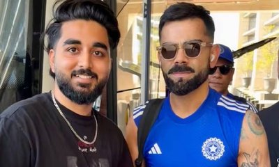 ಪಾಕಿಸ್ತಾನಿ ಅಭಿಮಾನಿಯನ್ನು ಖುಷಿಪಡಿಸಿದ ಕೊಹ್ಲಿ; ಆರ್‌ಸಿಬಿ ಜೆರ್ಸಿಗೆ ಸಹಿ
