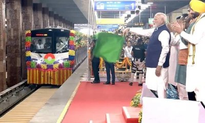 ಹೊಸ ಮೆಟ್ರೋ ಮಾರ್ಗಗಳಿಗೆ ಚಾಲನೆ ನೀಡಿದ ಪ್ರಧಾನಿ ಮೋದಿ