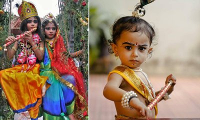 ಕೃಷ್ಣನಂತೆ ಫ್ಯಾನ್ಸಿ ಡ್ರೆಸ್ ಮಾಡುವವರಿಗೆ ಇಲ್ಲಿದೆ ಸಿಂಪಲ್ ಟಿಪ್ಸ್