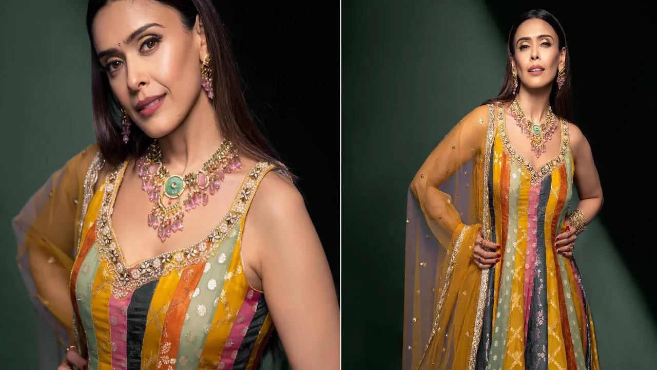 Kundan choker necklace