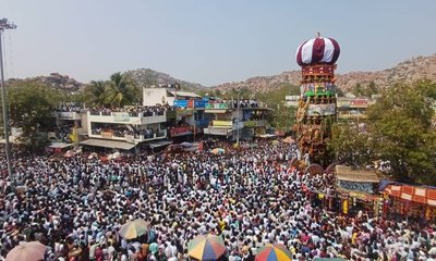 ಅದ್ಧೂರಿಯಾಗಿ ನಡೆದ ಕುರುಗೋಡು ದೊಡ್ಡ ಬಸವೇಶ್ವರ ರಥೋತ್ಸವ