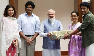 ಮೋದಿ ಭೇಟಿ ಆದ ನಟಿ ಖುಷ್ಬೂ ಸುಂದರ್!‌ ಮಗಳ ಮದುವೆಗೆ ಆಹ್ವಾನ