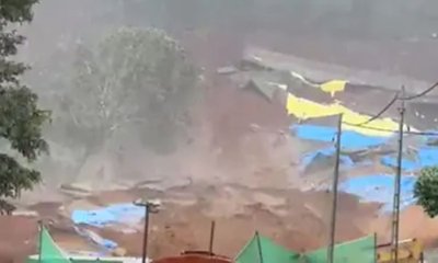 ಭಾರಿ ಮಳೆಯಿಂದ ವಯನಾಡಿನಲ್ಲಿ ಭೂಕುಸಿತ, ಇಬ್ಬರ ಸಾವು