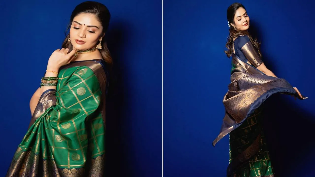 Saree Fashion Tips 2026: ನಾರಿಯರ ಟ್ರೆಡಿಷನಲ್‌ ಲುಕ್‌ಗೆ ಸಾಥ್‌ ನೀಡುವ ಕಾಂಚೀಪುರಂ ಚೆಕ್ಸ್ ಸಿಲ್ಕ್‌ ಸೀರೆಗಳು - Image 3
