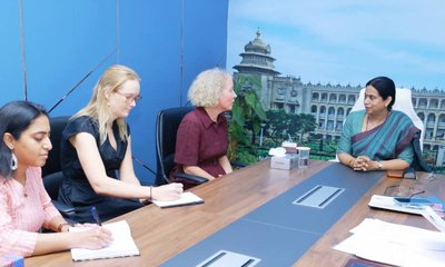 ಸಚಿವೆ ಲಕ್ಷ್ಮೀ ಹೆಬ್ಬಾಳ್ಕರ್ ಭೇಟಿಯಾದ ಆಸ್ಟ್ರೇಲಿಯಾ ನಿಯೋಗ