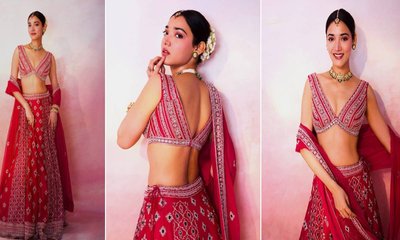 ಎಥ್ನಿಕ್‌ ಲುಕ್‌ ನೀಡುವ ರೆಡ್‌ ಲೆಹೆಂಗಾ ಸೀಕ್ರೆಟ್ಸ್