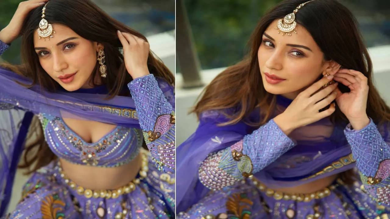 Lehenga Fashion 2026: ಗ್ರ್ಯಾಂಡ್‌ ಲೆಹೆಂಗಾಗೆ ಡಿಸೈನರ್‌ ಲಾಂಗ್‌ ಸ್ಲೀವ್‌ ಬ್ಲೌಸ್‌ ಸಾಥ್‌ - Image 4