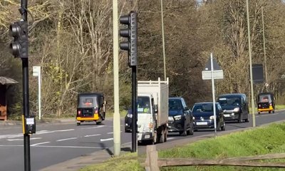 ಲಂಡನ್ ಟ್ರಾಫಿಕ್‌ ನಡುವೆ ಭಾರತೀಯ ಆಟೋ ರಿಕ್ಷಾ ಪ್ರತ್ಯಕ್ಷ: ವಿಡಿಯೊ ವೈರಲ್