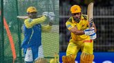 ಚೆನ್ನೈ ಸುಡು ಬಿಸಿಲಿನಲ್ಲೂ ಐಪಿಎಲ್ ಅಭ್ಯಾಸ ನಡೆಸಿದ ಧೋನಿ