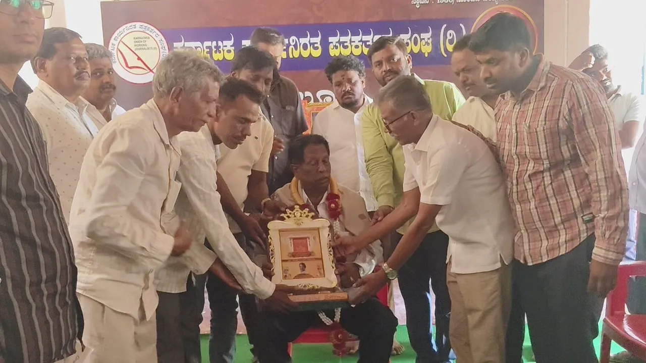 MLA M.T.Krishnappa: ಪ್ರಜಾಪ್ರಭುತ್ವ ಎತ್ತಿ ಹಿಡಿಯುವ ಕೆಲಸ ಪತ್ರಕರ್ತರದ್ದು: ಎಂ.ಟಿ.ಕೃಷ್ಣಪ್ಪ