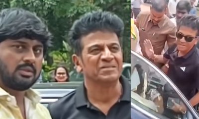 ನಟ ಶಿವಣ್ಣ ಕಾಲಿಗೆ ಬಿದ್ದು ಕ್ಷಮೆಯಾಚಿಸಿದ ಮಡೆನೂರು ಮನು