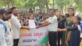 ಅತಿಥಿ ಉಪನ್ಯಾಸಕರ ನೇಮಕಾತಿಗೆ ಆಗ್ರಹ; ಮಧುಗಿರಿಯಲ್ಲಿ ಎಬಿವಿಪಿ ಪ್ರತಿಭಟನೆ