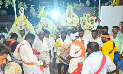 ವಿಜೃಂಭಣೆಯಿಂದ ನೆರವೇರಿದ ಅಮ್ಮಾಜಿ ಕಾವಲ್ಲೇಶ್ವರಿ ಜಲಧಿ ಮಹೋತ್ಸವ
