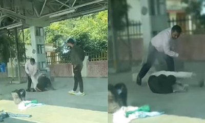 ವಿಶೇಷ ಚೇತನನ ಮೇಲೆ ಕಾನ್‌ಸ್ಟೇಬಲ್‌ನಿಂದ ಹಲ್ಲೆ; ವಿಡಿಯೊ ವೈರಲ್