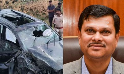 ಕಾರು ಅಪಘಾತದಲ್ಲಿ ಐಎಎಸ್‌ ಅಧಿಕಾರಿ ಮಹಾಂತೇಶ್ ಬೀಳಗಿ ಸೇರಿ ಮೂವರ ಸಾವು