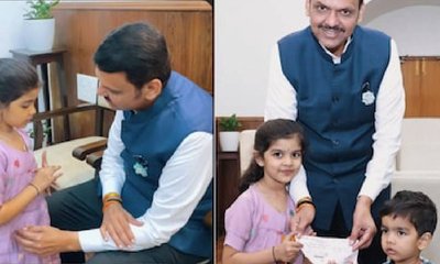 ಬರಪೀಡಿತ ರೈತರಿಗೆ ಹಣ ನೀಡಿದ ಪುಟ್ಟ ಅಕ್ಕ-ತಮ್ಮ!