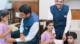 ಬರಪೀಡಿತ ರೈತರಿಗೆ ಹಣ ನೀಡಿದ ಪುಟ್ಟ ಅಕ್ಕ-ತಮ್ಮ!