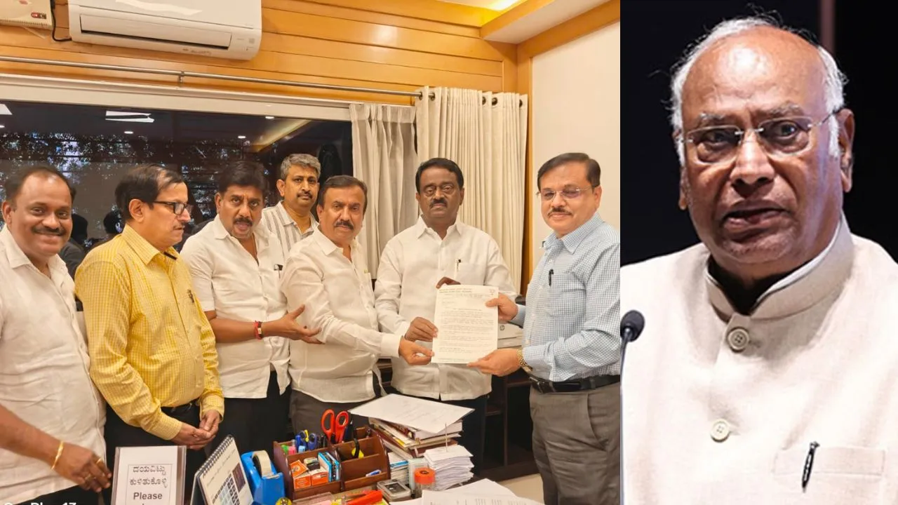 ಬಿಜೆಪಿ, ಆರ್‌ಎಸ್‌ಎಸ್‌ ಕುರಿತು ಪ್ರಚೋದನಕಾರಿ ಭಾಷಣ; ಖರ್ಗೆ ಬಂಧನಕ್ಕೆ ಆಗ್ರಹಿಸಿ ಡಿಜಿ-ಐಜಿಪಿಗೆ ದೂರು