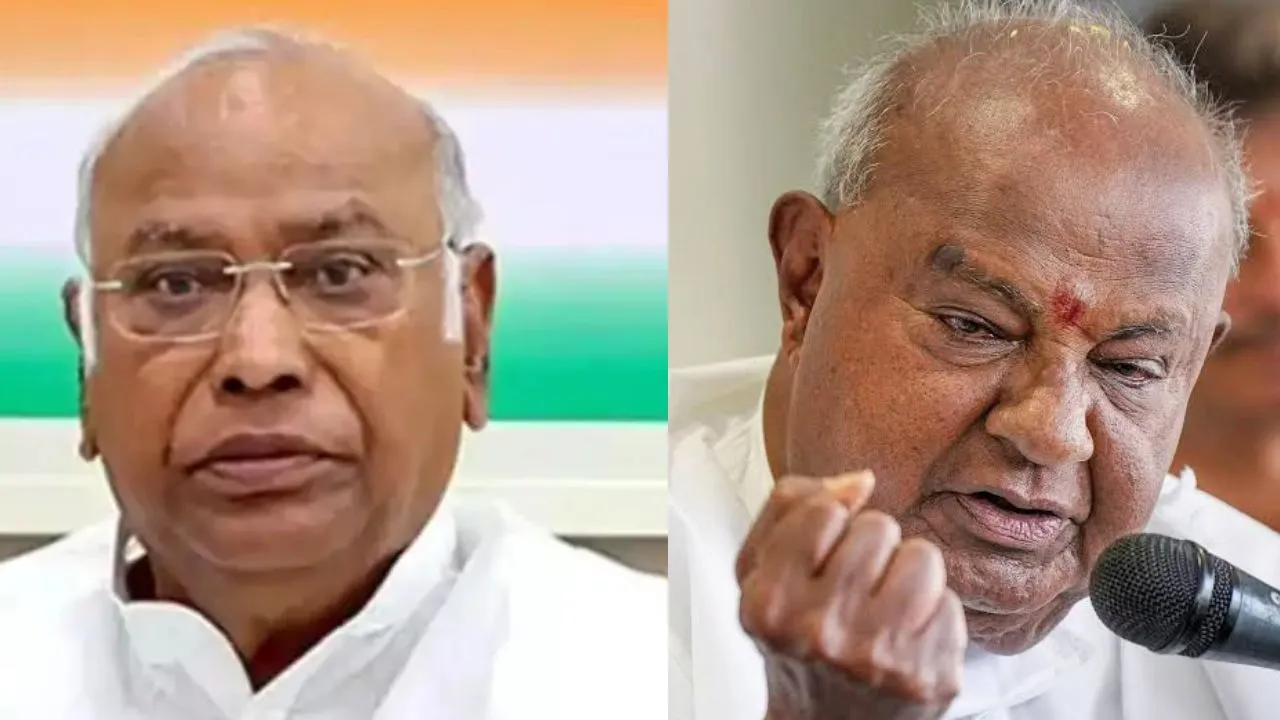 ನಮ್ಮೊಂದಿಗೆ ಪ್ರೀತಿ, ಮೋದಿ ಜತೆ ಮದುವೆ ಎಂದಿದ್ದ ಖರ್ಗೆಗೆ ತೀಕ್ಷ್ಣ ಉತ್ತರ ಕೊಟ್ಟ ಎಚ್.ಡಿ. ದೇವೇಗೌಡರು