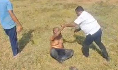 ಮಂಡ್ಯದಲ್ಲಿ ಅಮಾನವೀಯ ಕೃತ್ಯ; ವ್ಯಕ್ತಿಯ ಮೇಲೆ ಮನಸೋ ಇಚ್ಛೆ ಹಲ್ಲೆ