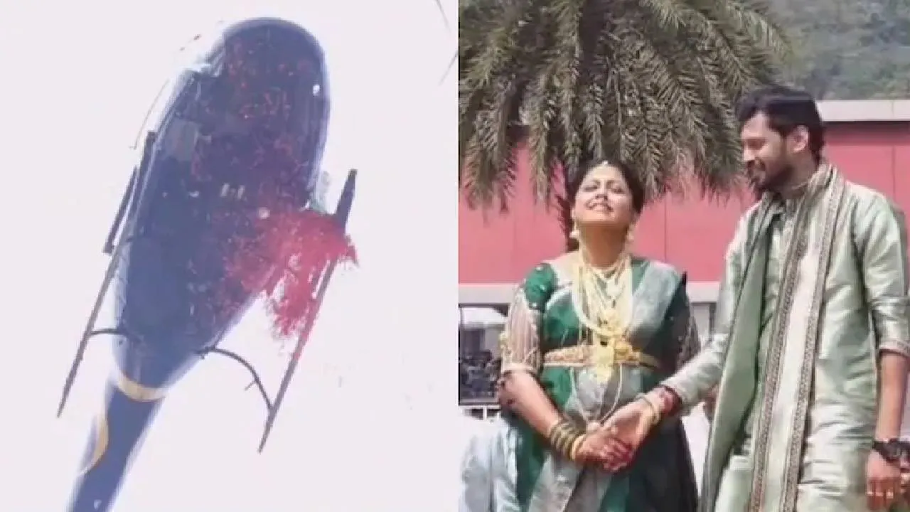 ಗರ್ಭಿಣಿ ಪತ್ನಿಗಾಗಿ ʼಕೆಜಿಎಫ್‌ʼ ರಾಕಿ ಭಾಯ್‌ಯಾದ ಮಂಗಳೂರು ಉದ್ಯಮಿ; ಸೀಮಂತದ ಸಂಭ್ರಮದ ವೇಳೆ ಹೆಲಿಕಾಪ್ಟರ್‌ನಿಂದ ಹೂವಿನ ಸುರಿಮಳೆ